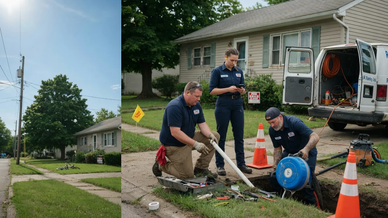 Sewer Line Repair in New Munich, MN near me